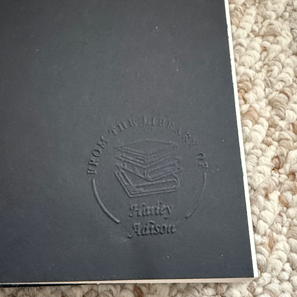 Eclipse Hardcover Book with Red Ribbon Design - Picture 2 of 2